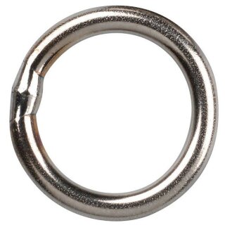 GAMAKATSU Hyper Solid Ring Stainless Gr.4 100kg Nickel 10Stk.