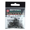 SPRO Double Safety-Snap Swivel Gr.6 15kg 10Stk.