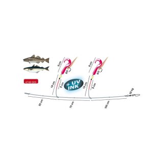 SPRO Norway Expedition Combi Rig 1 Gr.8/0 353,5cm 1mm 55kg