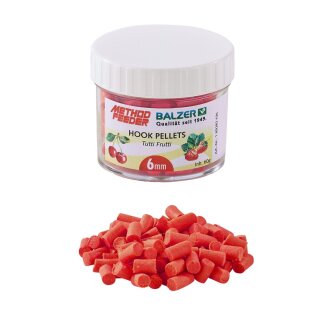 BALZER Method Feeder Pellets Tutti Frutti 6mm Rot 60g
