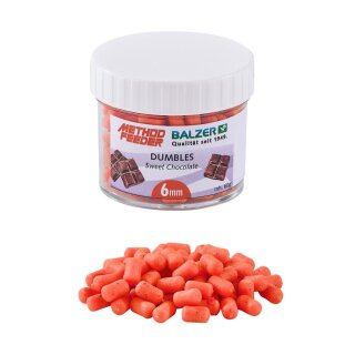 BALZER Method Feeder Dumbbells 6mm 60g Sweet Chocolate Orange