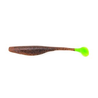 BASS ASSASSIN 5" Sea Shad 13cm 10g Pumpkin Seed Chartreuse Tail 8Stk.