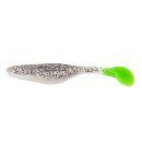 BASS ASSASSIN 6&quot; Sea Shad 15cm 27g S &amp; P Silver...