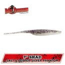 BASS ASSASSIN 7" Shad 17,8cm S & P Silver...