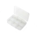CAMO LURES Tackle Box Mini II 9,1x6,6x2,1cm Transparent
