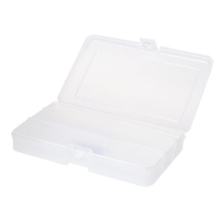 CAMO LURES Tackle Box Small III 16,5x10,5x2,9cm Transparent