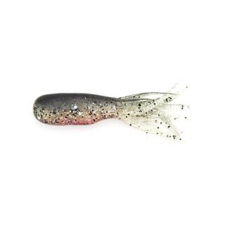 GITZIT LURES 2" Hard Time Minnows 5cm 1,1g Smoke Back Clear/Pink Belly 4+2Stk.