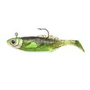 GITZIT LURES 3" Paddle Fry 7,5cm 3g Chartreuse 2+1Stk.