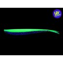 LUNKER CITY 4&quot; Fin-S Fish 10cm 4,5g Chartreuse Silk Ice 8Stk.