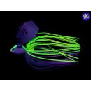 NORIES 7g Hulachat 8cm 8,9g White Chartreuse Crystal 1+2Stk.
