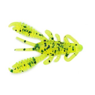 REINS 1.5" Ring Craw Micro 3,9cm 0,9g Chartreuse Pepper 14Stk.
