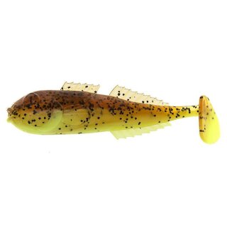REINS 4" Goby Goby 10,5cm 18g Motoroil PP./Chartreuse 4Stk.