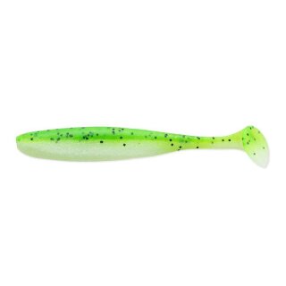 KEITECH 4" Easy Shiner 10cm 5g Chartreuse Pepper Shad 7Stk.