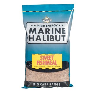 DYNAMITE BAITS Marine Halibut Groundbait Sweet Fishmeal 1kg