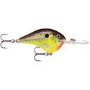 RAPALA Dives-To 7cm 22g to 5m Hot Mustard
