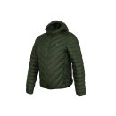 FOX Collection Quilted Jacket Green/Silver