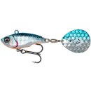 SAVAGE GEAR Fat Tail Spin 5,5cm 9g Blue Silver