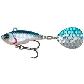 SAVAGE GEAR Fat Tail Spin 6,5cm 16g Blue Silver