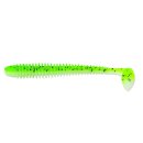 KEITECH 2&quot; Swing Impact 5,5cm 0,9g Chartreuse Pepper Shad 12Stk.