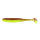 KEITECH 3.5&quot; Easy Shiner 8,5cm 3g Hot Brownie 7Stk.