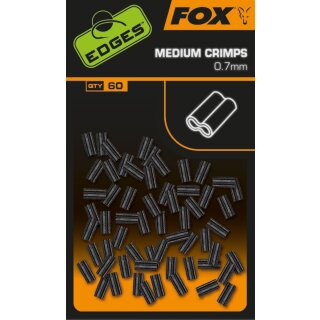 FOX Edges Medium Crimps 0,7mm 60Stk.
