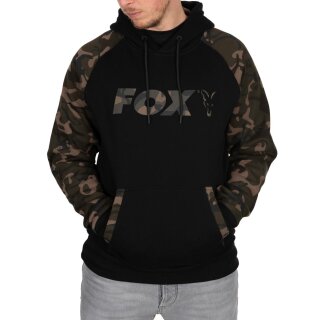 FOX Raglan Hoody XXL Black/Camo