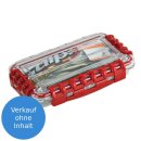 PLANO Liqua Bait Locker Wallet 8,4x9,5x6,7cm Clear/Red