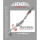 JENZI Fluo-Line Texas-Rig 7g Gr.1 40cm 0,30mm 6kg