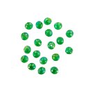 JENZI diamond beads 5mm green 10pcs.
