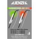 JENZI Smart LED Bite Alarm Tip Light Color Change Red+Green