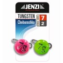 JENZI Tungsten Cheburashka 7g Grün Pink 2Stk.