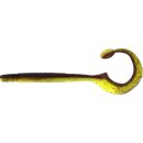 WESTIN Ned Worm Curl 12cm 3g Black/Chartreuse 5Stk.