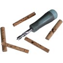 RIDGEMONKEY Combi Bait Drill &amp; Cork Sticks 6mm 8mm