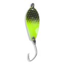 IRON TROUT Wave Spoon 2,8g Yellow Snake Black