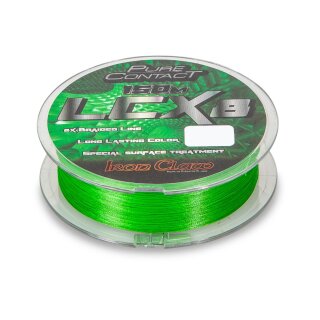 IRON CLAW Pure Contact LCX8 0,26mm 18,25kg 150m Green