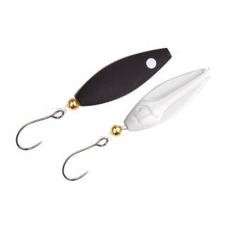 TROUTMASTER Incy Inline Spoon 1,5g Black/White