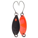 TROUTMASTER Incy Spin Spoon 2.5g Black/Orange