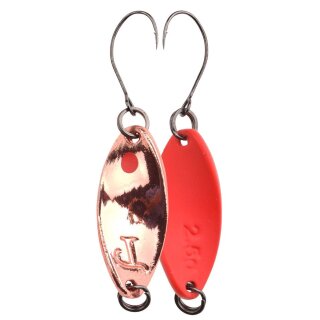 TROUTMASTER Incy Spin Spoon 2,5g Copper/Red