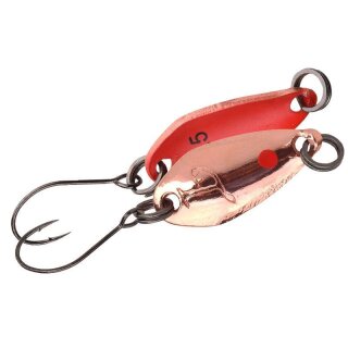 TROUTMASTER Incy Spoon 0,5g Copper/Red