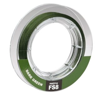 FREESTYLE FS8 Braid 0,18mm 16,5kg 125m Dark Green