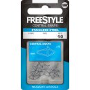 FREESTYLE Reload Stainless Central Snap 4,5mm 14kg 10Stk.