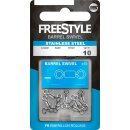 FREESTYLE Reload Stainless Swivel 10mm 22kg 10Stk.