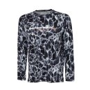 SAVAGE GEAR Night UV Long Sleeve T-Shirt Black Waterprint
