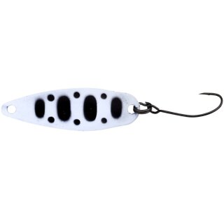 ILLEX Native Spoon 4,3cm 6,9g White & Black Yamame
