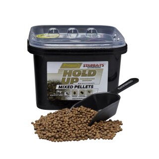 STARBAITS PC Hold Up Pellets Mix 2kg Brown