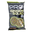 STARBAITS Pro Ginger Squid Boilies 14mm 1kg Gelb