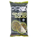 STARBAITS Pro Ginger Squid Boilies 20mm 2,5kg Gelb