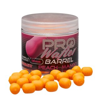 STARBAITS Pro Peach & Mango Wafter Barrel 14mm 70g Orange