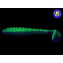 KEITECH 3.8" FAT Swing Impact 9cm 9g Chartreuse Back...