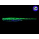 KEITECH 3&quot; Shad Impact 7,5cm 2,1g Chartreuse Back Green (AM-Edition) 10Stk.